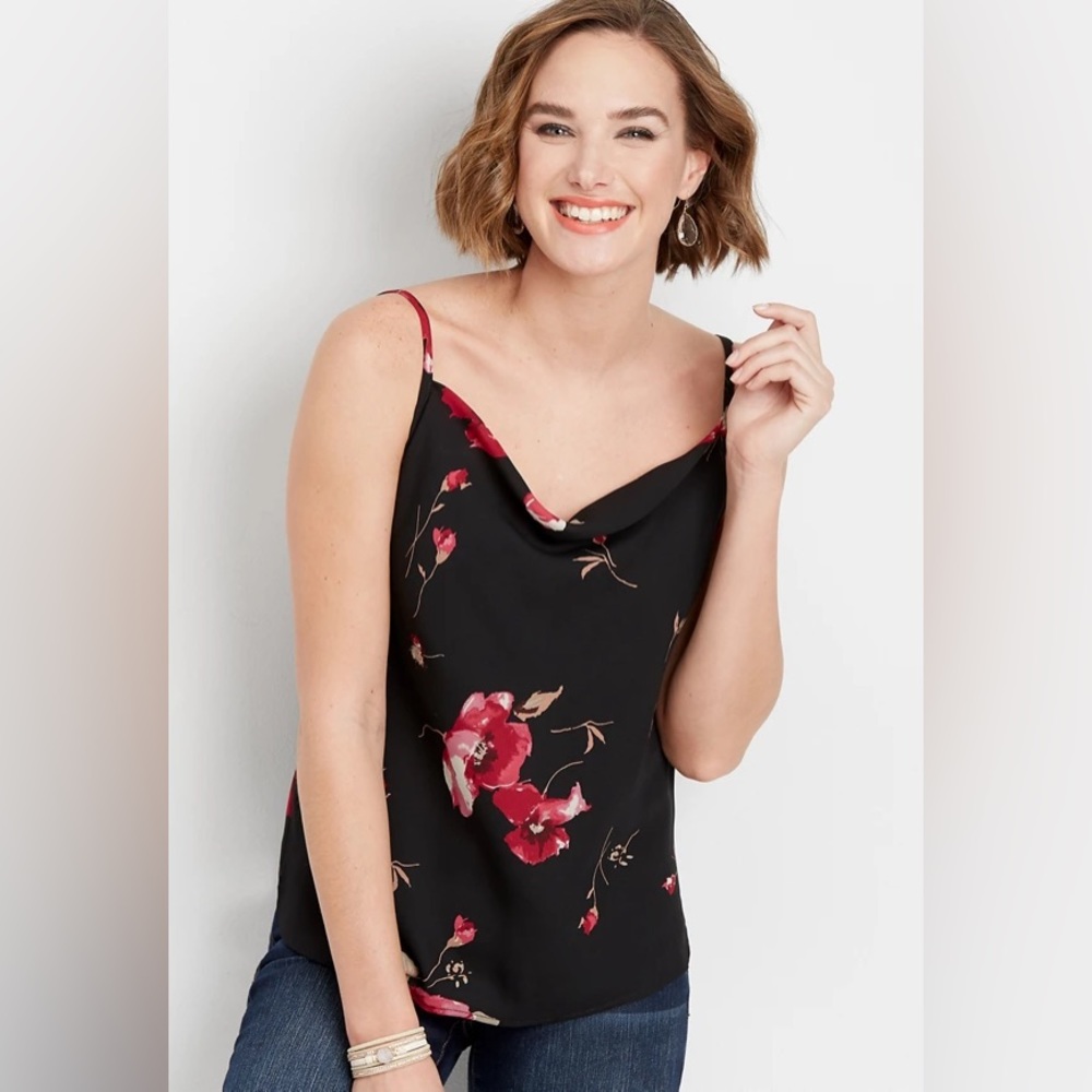 NWT Maurice’s Cowl Neck Tank